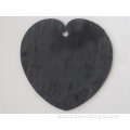 Black slate heart placemat 30543